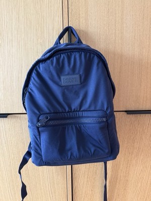 DAGNE DOVER Large NAVY BLUE Dakota BACKPACK - Zipper