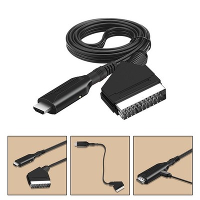 SCART to Video Converter 1080P Audio Video Converter Video Audio Scaler