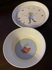 IKEA Fabler Child’s Plate & Bowl Set Melamine Mouse