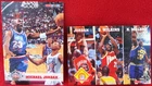 Michael Jordan 1993 NBA Hoops Basketball #257 & #283 2-Card Lot