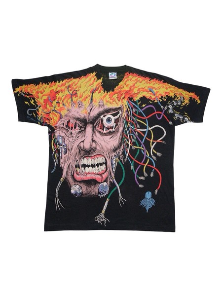 1995 Liquid Blue Overload Weapon X T-Shirt XL Art Tee