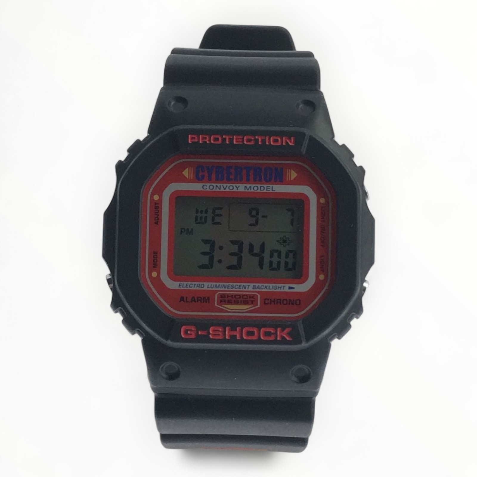 Casio Digital Quartz Black Men's Watch 1.85