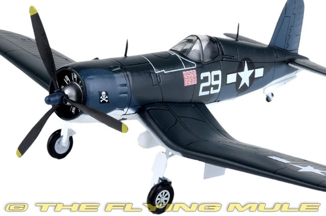 De Agostini 1:72 F4U Corsair USN VF-17 Jolly Rogers Ira Kepford Blanco 29 Foto 3 de 4