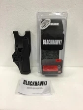 NEW Blackhawk 44H013BK-R Duty Holster Right Hand For Glock 17/19/22/23/31/32 LV2