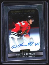 2021-22 O-Pee-Chee Platinum #R-WK Wyatt Kalynuk Rookie-Autographs
