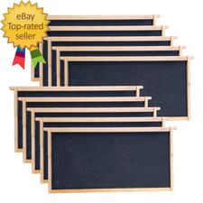 Deep Brood Beehive Frames with Wax Foundation 10 Pack Honey Bee Frames