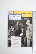 Playbill The Price Mar 1968 Morosco Theatre Broadway Program Arthur Miller