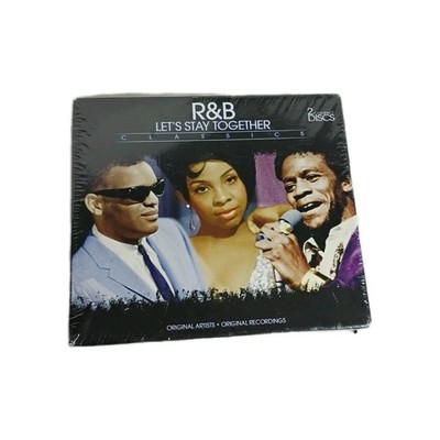R&B Let s Stay Together Various Artists 2 CD Set Sealed Torn Wrap Heavy Wear