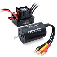 Surpass Hobby M Series Waterproof M2435 Brushless Motor with M35A ESC 1/14 1/16