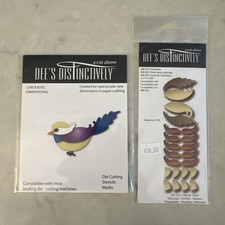 Dee’s Distinctively A Cut Above Die Sets ~ CHICKADEE ~ IME-052 Made In USA