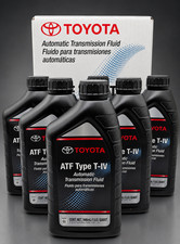 Genuine Toyota Atf Type T-iv Transmission Fluid 00279-000t4-01 6 Quarts Genuine Toyota Atf Type T-iv Transmission Fluid 00279-000t4-01 6 Quarts