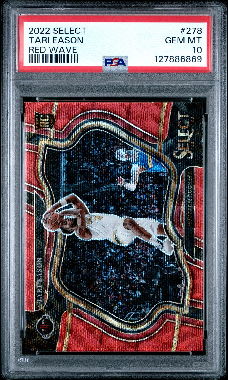 2022 PANINI SELECT RED WAVE #278 TARI EASON PSA 10