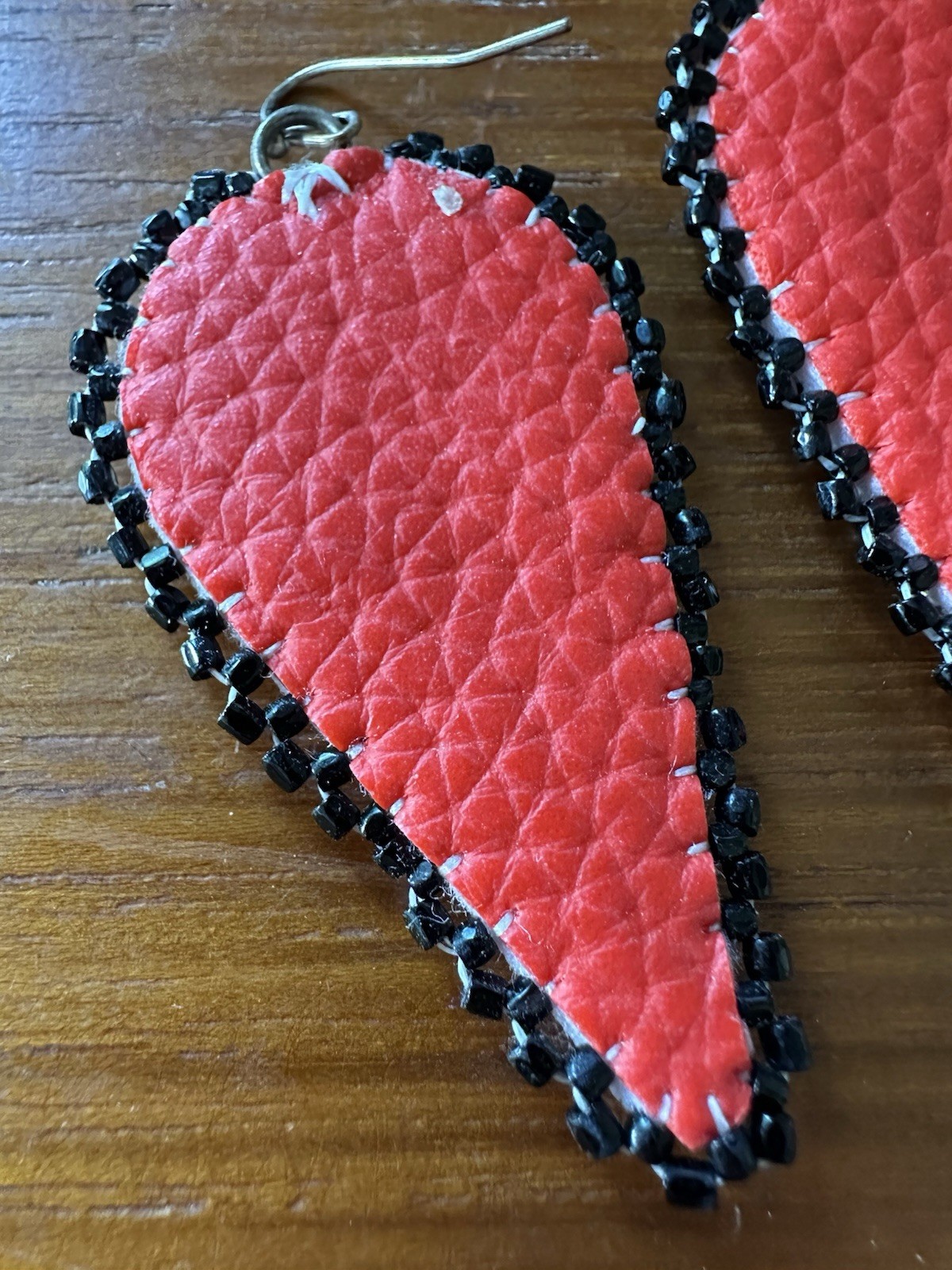 Native American Beaded Abalone Shell Earrings – T… - image 5