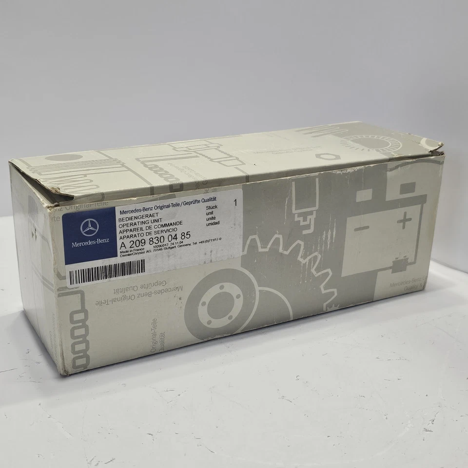 01-04 Mercedes W203 C240 C230 C320 A/C Climate Control Switch 2098300185 OEM - Image 2 of 4