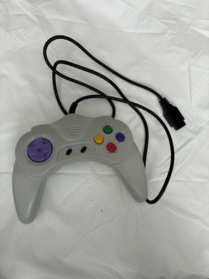 Gray Wired Controller Gamepad for Nintendo 64 Console Plastic