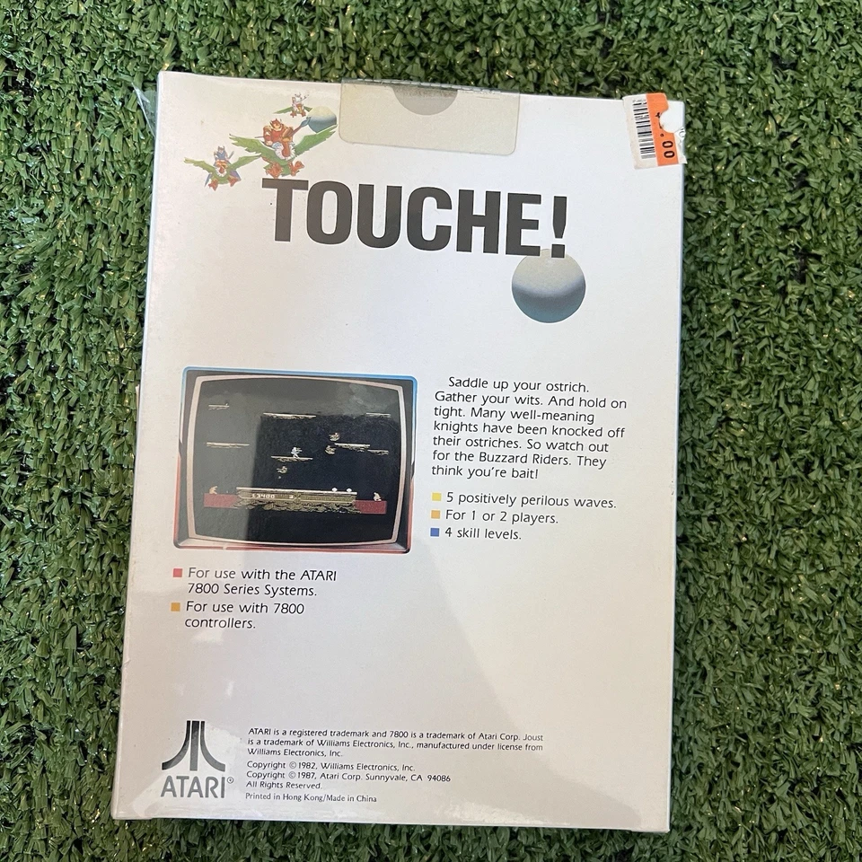 Joust (Atari 7800 7806 1982) - Brand New Factory Sealed With Hangtag - Image 3 of 4