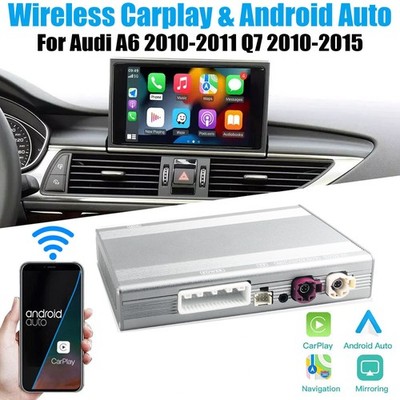 Wireless Carplay Android Auto Interface For Audi A6 S6 2010-2011 Q7 2010-2015