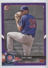 2018 Bowman Prospects Purple 245/250 Alex Lange #BP54 n1u