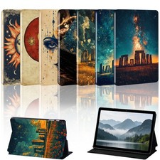 Mystic Tarot Graphics Leather Cover Case For Samsung Galaxy Tab A,A7 A8 A9 A11