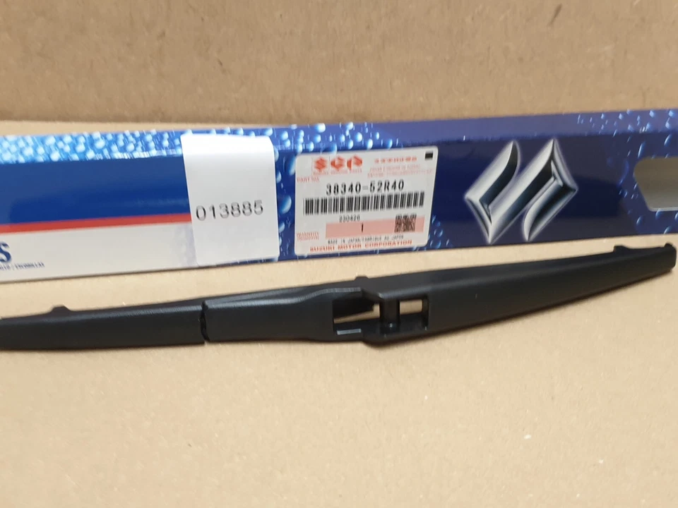 Limpiaparabrisas trasero Suzuki Swift moldeado especial 2017-en 38340-52R40 genuino NUEVO Foto 2 de 4