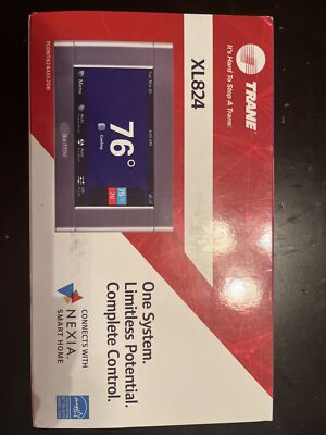 trane xl824 thermostat