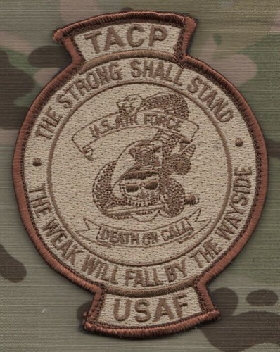 Jsoc États-unis Afsoc Tacp Jtac Vêlkrö Patch:The Fort Doit Socle The Weak Sera - Picture 1 of 2