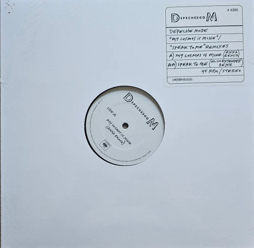 Depeche Mode My Cosmos Is Mine / Speak To Me Remixes 12 Inch Vinyl NEW