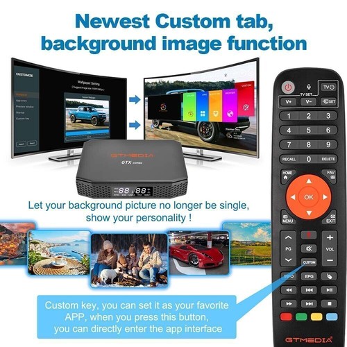 8K FTA Satellite DVB-S2/S2X/ATSC TV Receiver Android Smart TV Box 4:2:2 PVR CI+ - Picture 12 of 14