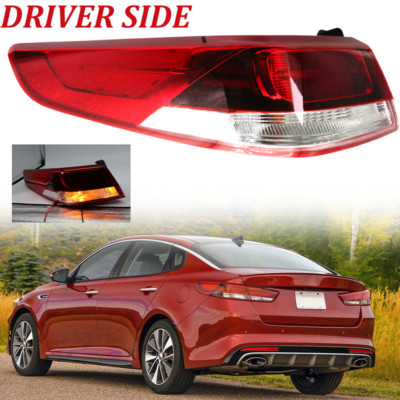 Halogen Tail Light Outer Driver Side For 2016 2020 Kia Optima Sedan 