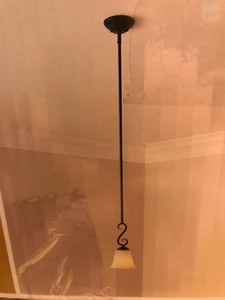 Hampton Bay, HB2582-34,  Mini Pendant Satin Bronze