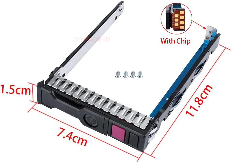 Tray Caddy  HP / HPE 727695-001 SFF 2.5 SATA / SAS /   G10 Gen 10