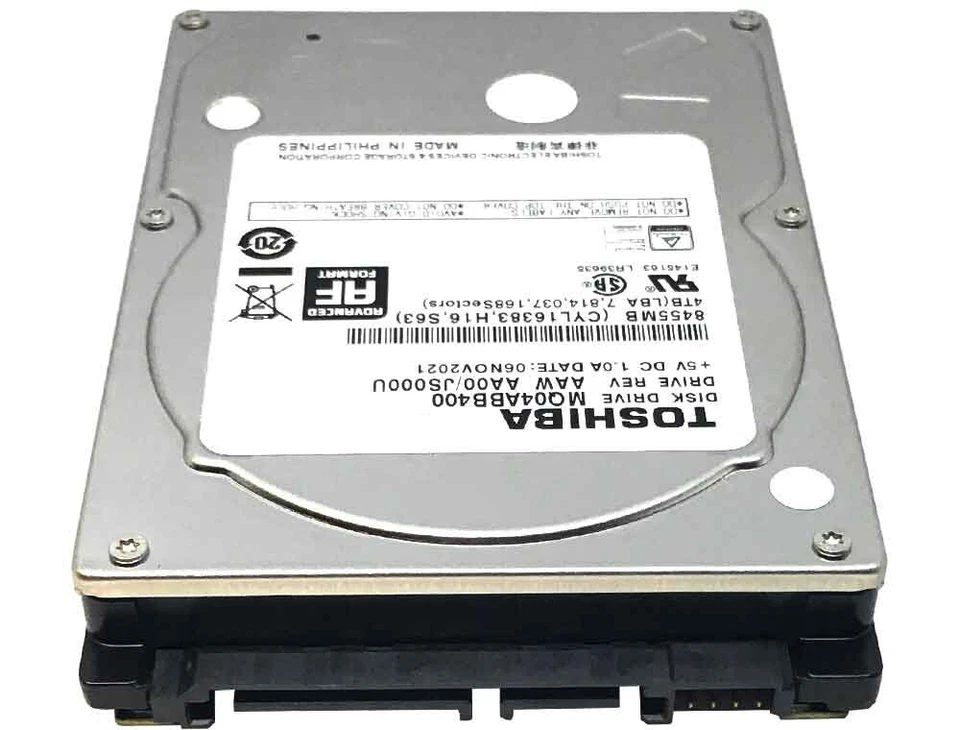 TOSHIBA 4TB MQ04ABB400 5400RPM 16MB (15mm) 2.5" SATA 6.0Gb/s Internal Hard Drive - Image 2 of 4