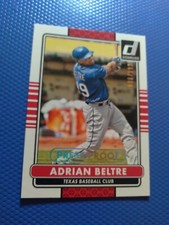 2015 DONRUSS SILVER PRESS PROOF 006/199 ADRIAN BELTRE RANGERS