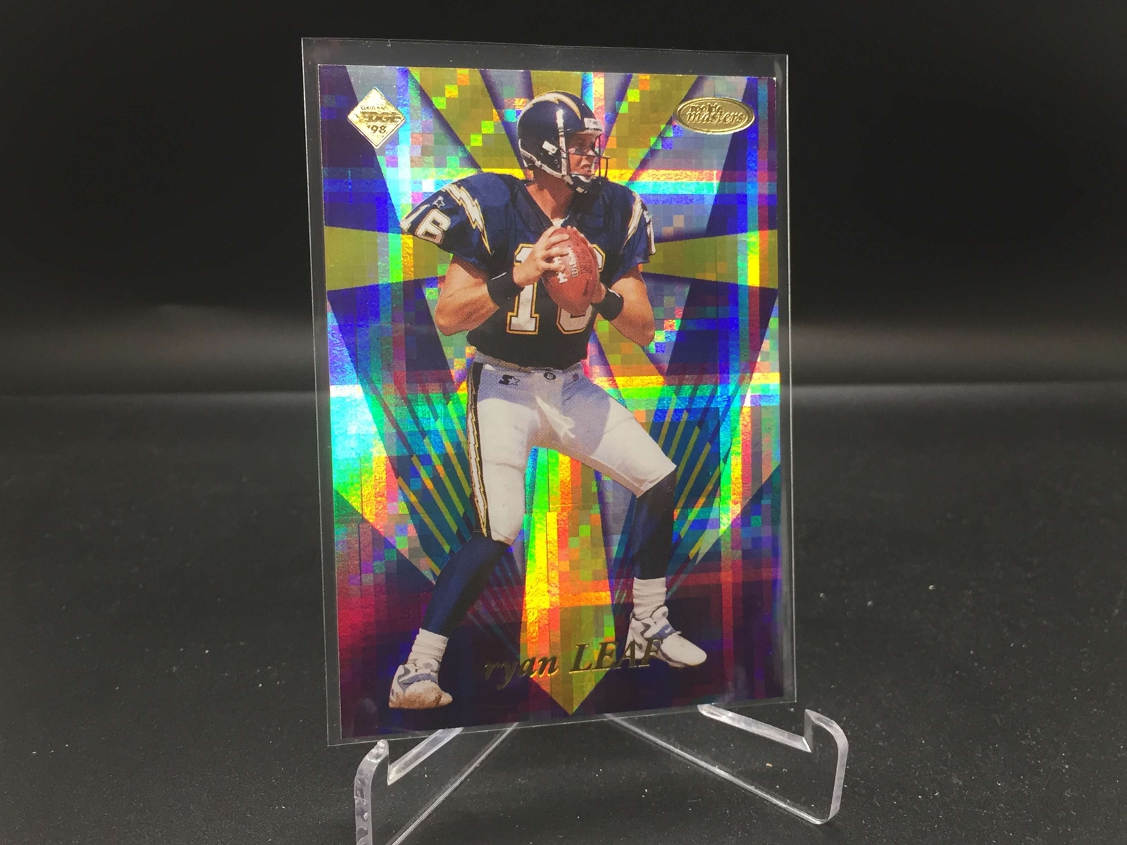 Ryan Leaf 1998 Collector’s Edge Rookie Masters RM2 /2500 Wash St Chargers RC