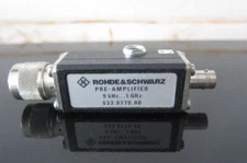 Rohde & Schwarz (R&S) 633.0770.00 Pre-Amplifier, 9KHz-1GHz
