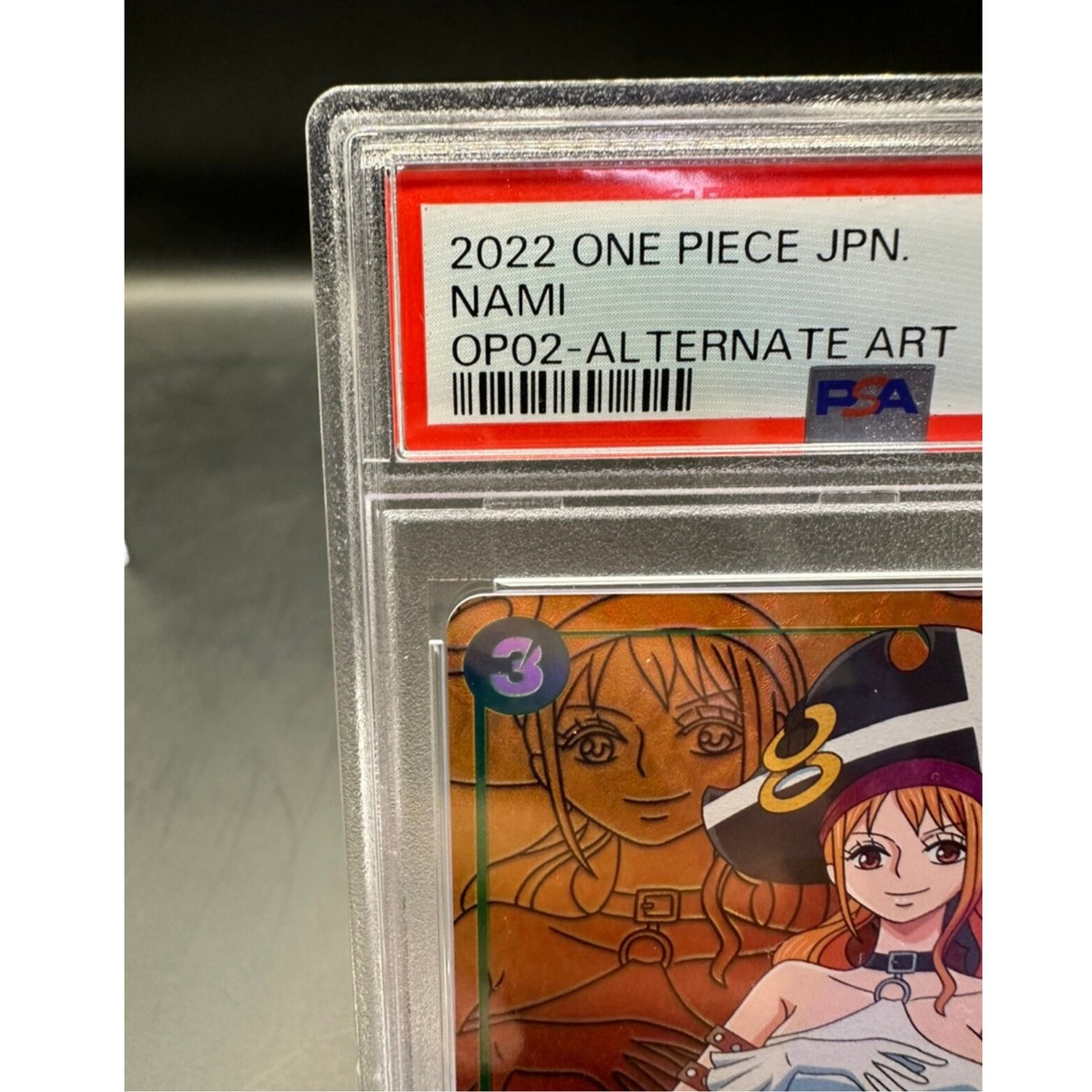 PSA10 Nami Alt Art OP02-036 SR Paramount War 2022 ONE PIECE Card