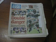 USA TODAY SPORTS WEEKLY Sept 19-25, 2007 Foster / Williams / Taylor / Jones-Drew