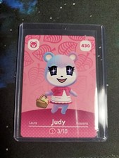 Authentic Judy 430 Animal Crossing Amiibo Card US Series 5 Mint Unscanned