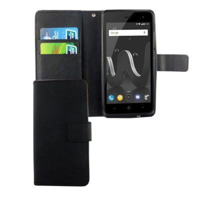 Handyhülle Schutz Case für Wiko Jerry 2 Cover Tasche Wallet Etui Handyhülle Neu