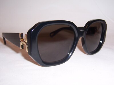 NEW CHLOE SUNGLASSES CH 0236S 001 BLACK/BROWN  56MM AUTHENTIC 0236