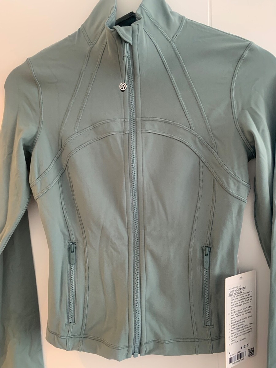 Lululemon Define Jacket Cropped Nuluサイズ4 New Lululemon Nulu Cropped Define Jacket In Black Women's