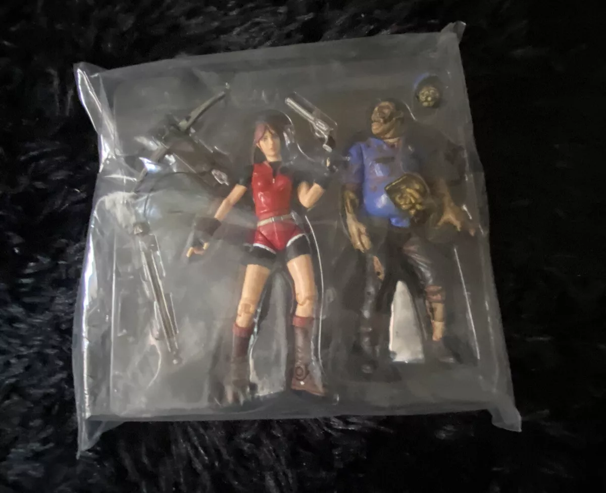 Action Figure Claire Redfield E Zombie Cop Resident Evil 2