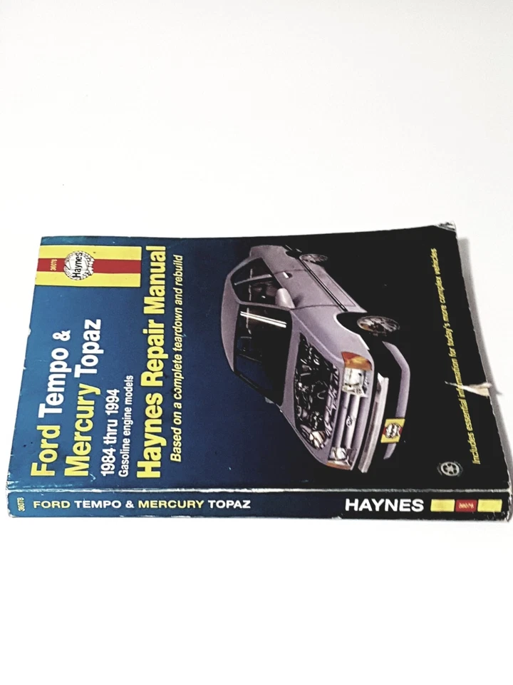 Ford Tempo & Mercury Topaz 1984-1994 Haynes Repair Manual Gasoline Engine - Image 4 of 4