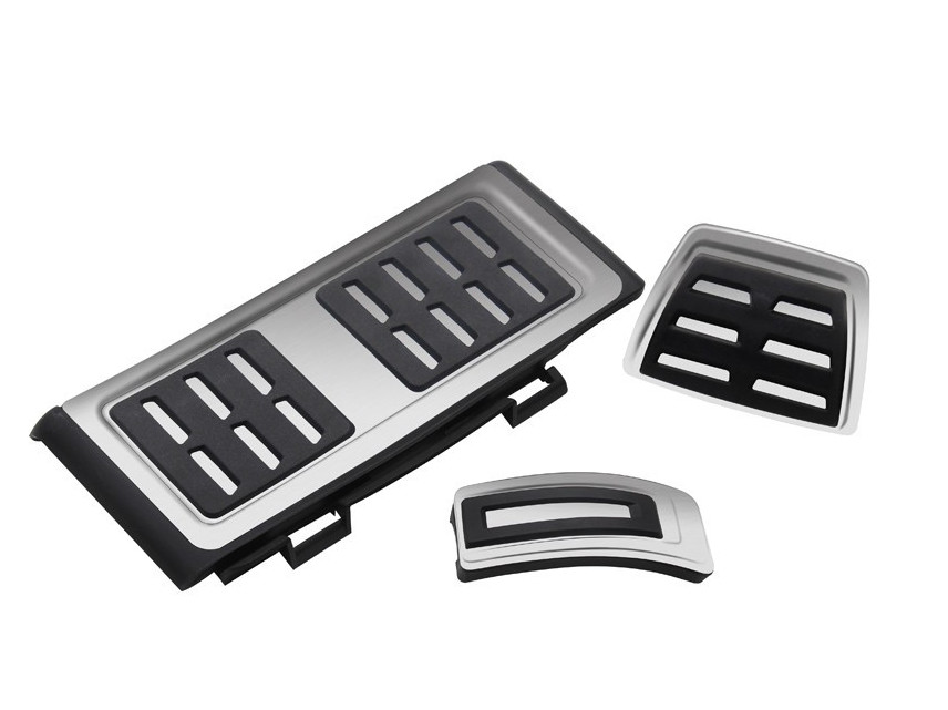 Kit pédalier Golf 7 break automatique antidérapant en alu brossé