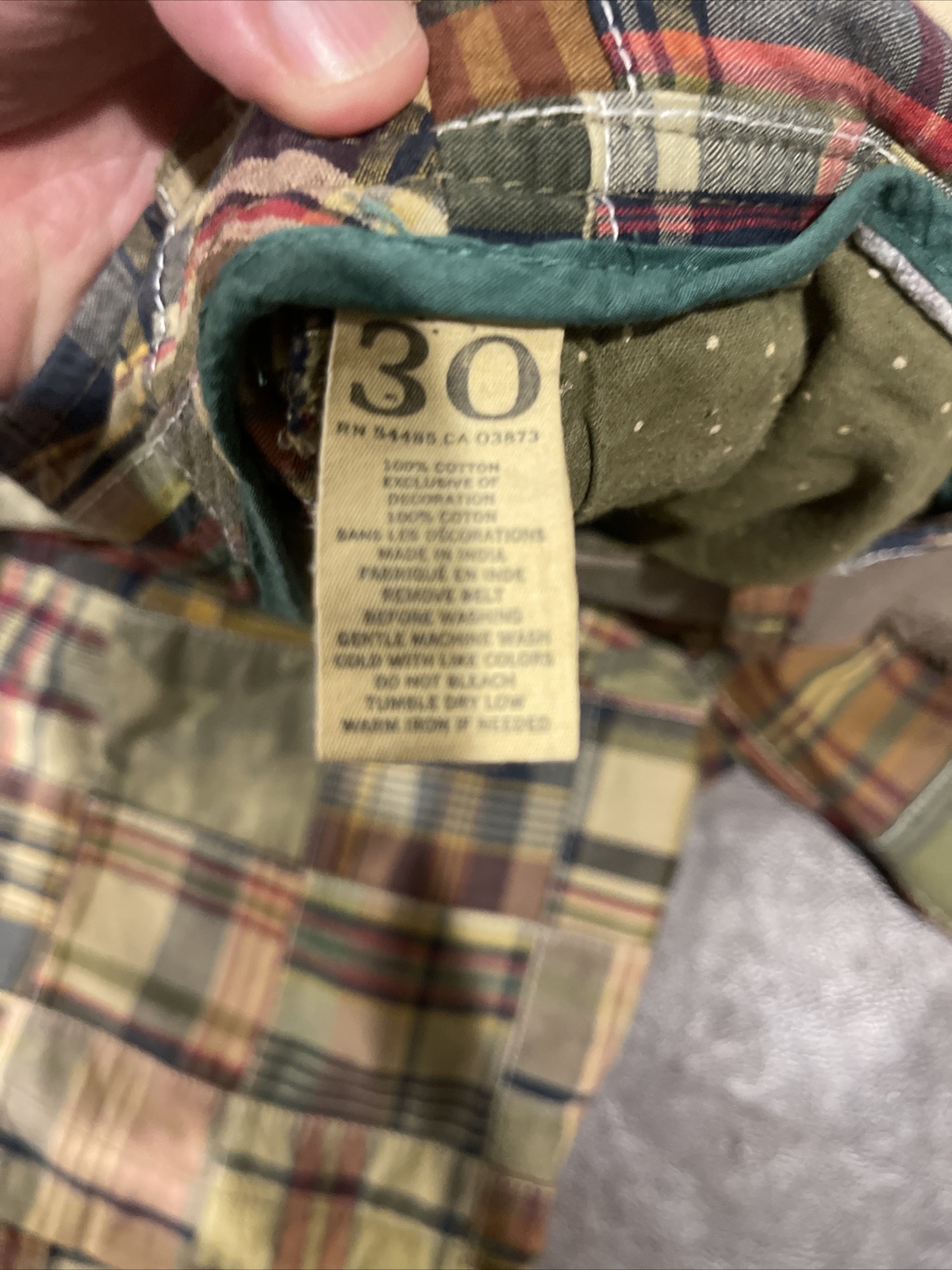 American Eagle Patchwork Patches  Shorts With Bel… - image 7