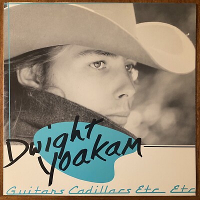 DWIGHT YOAKAM Guitars Cadillacs Etc Etc 1984 US ORG OAK Private Press COUNTRY LP