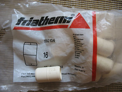 10 x Friatherm 16 mm Muffe Bogen Winkel T-Stück