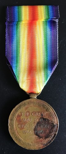 WW1 VICTORY MEDAL - 9052, PTE. G. BELL, MACHINE G UN CORPS. FROM RYTON ON TYNE. - Picture 2 of 10