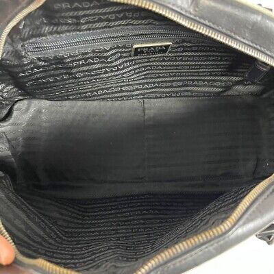 PRADA Vintage Archive Women's Boston Bowling Bag Handbag PRADA Vintage Archive Women's Boston Bowling Bag Handbag