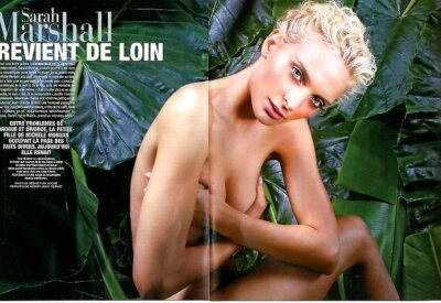 Clipping Presseschnitt 2007 Sarah Marshall (4 Seiten) kommt von weit her